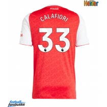 Arsenal Riccardo Calafiori #33 Hjemmedrakt 2025-26 Kortermet
